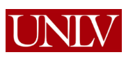 University of Nevada, Las Vegas (UNLV) logo