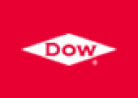 DOW written in red text inside a white diamond on top of a red background.