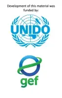 summary figure with the UNIDO and GEF logos embedded