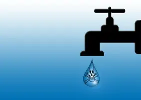 a photo symbolizing toxic drinking water
