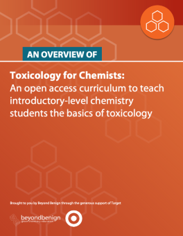 toxicology for chemists curriculum orange cover with white text