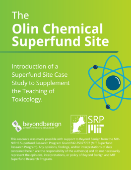 Cover page with Title "Olin Chemical Superfund Site" inscribed on it