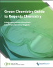 cover for the guide including white text on a green background with lab goggles in the background