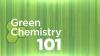 green chemistry 101 logo with white text on a green background